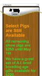 Mobile Screenshot of johnsonshowpigs.com